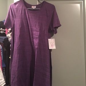 Pretty purple heathered Carly