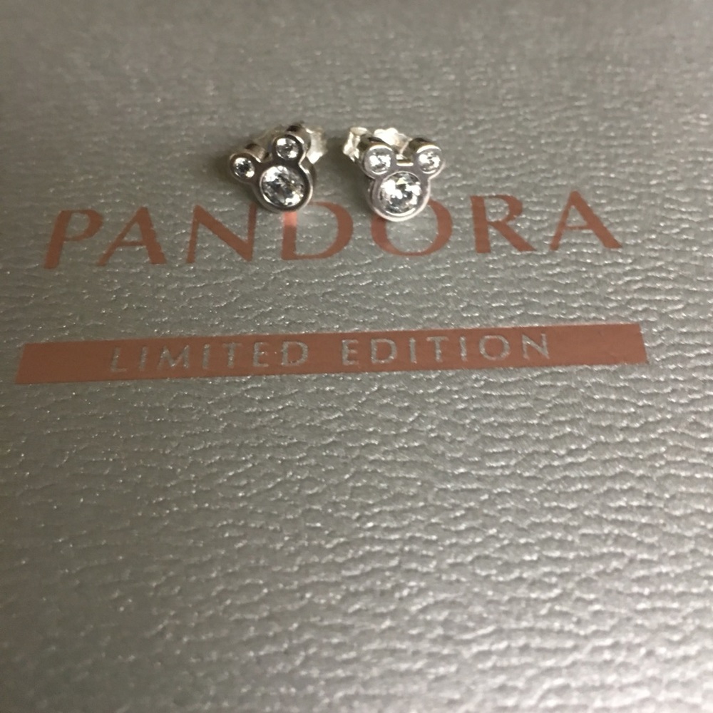 Pandora Mickey earrings