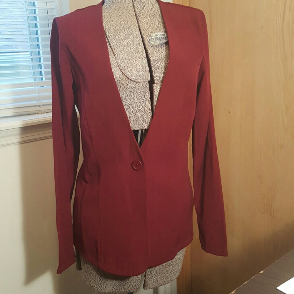 Maroon Blazer