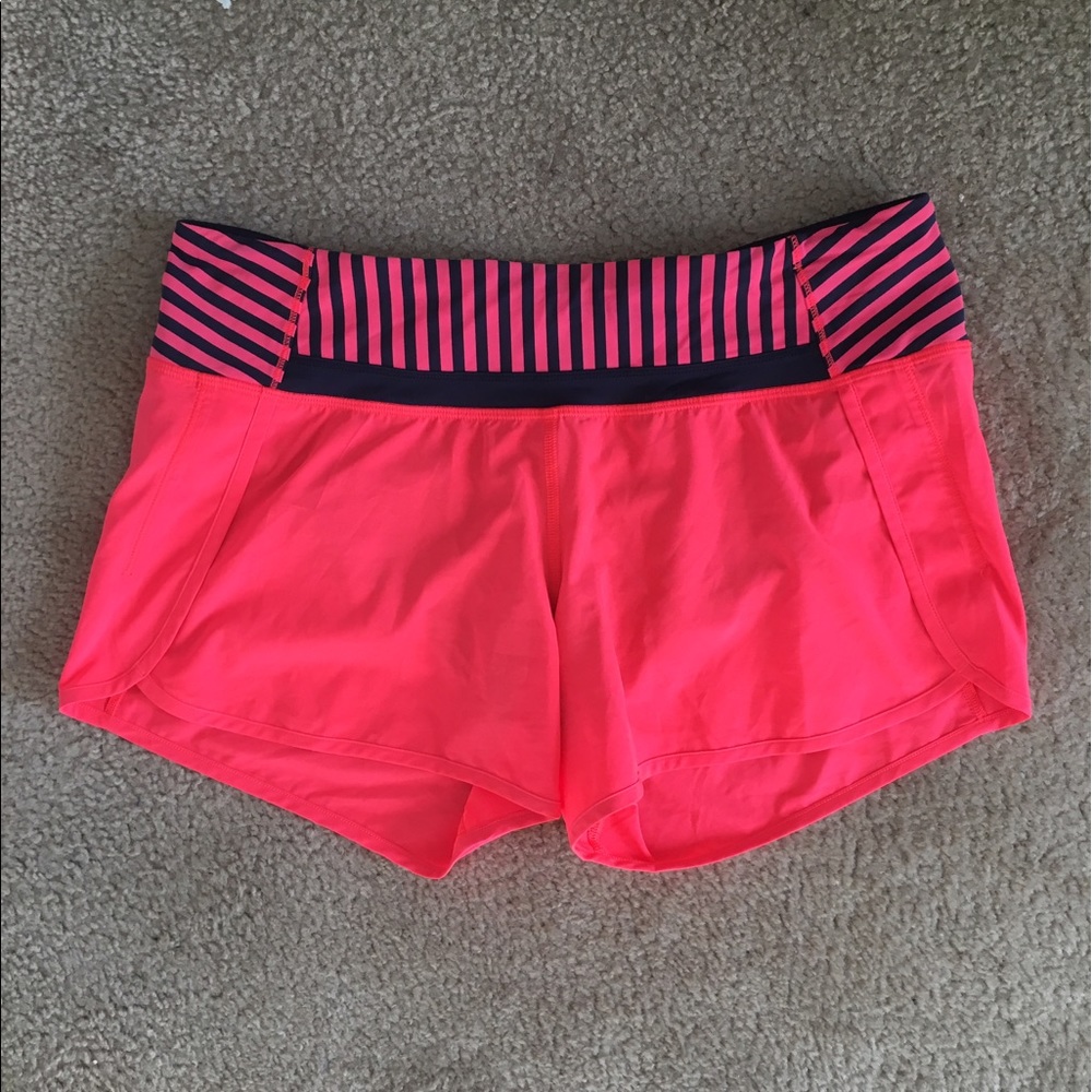 Lululemon speed shorts - size 8