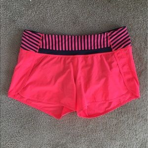 Lululemon speed shorts - size 8