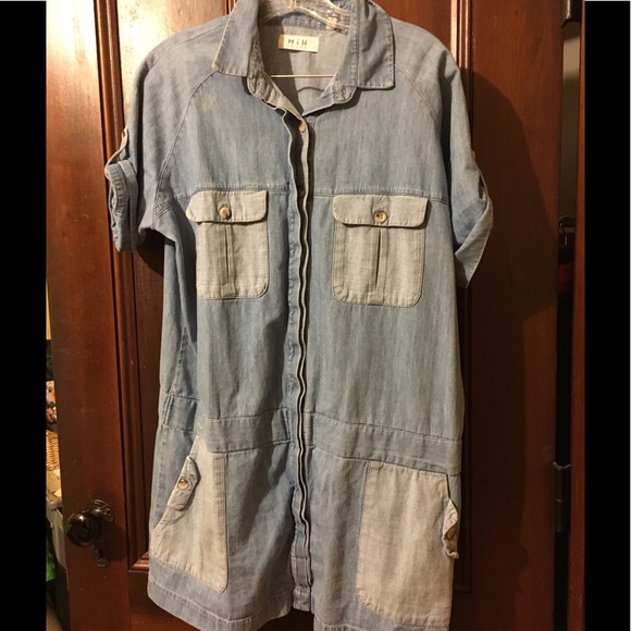 MiH denim vintage style dress. - Picture 2 of 3