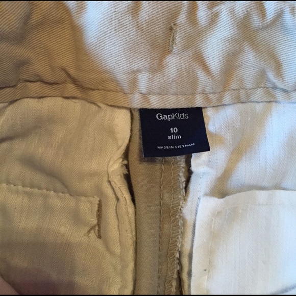 GAP boys khaki pants - Picture 2 of 3