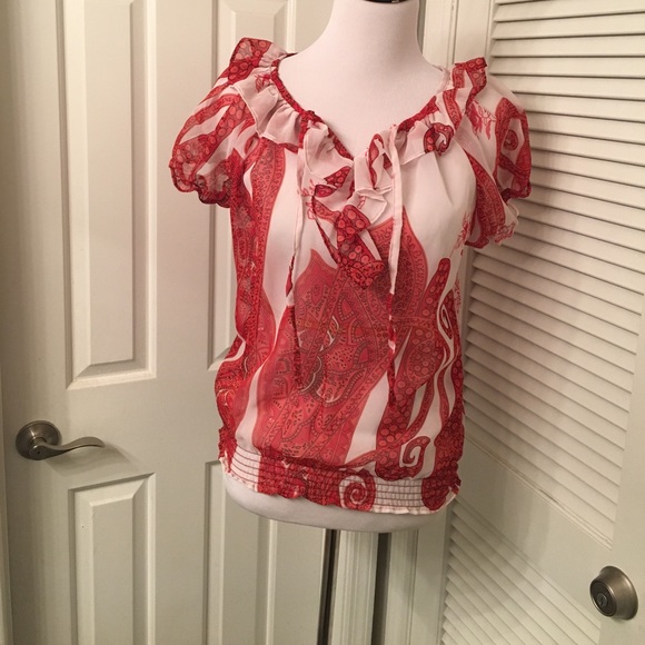 ‼️5/$25‼️Tangerine Top - Picture 1 of 8