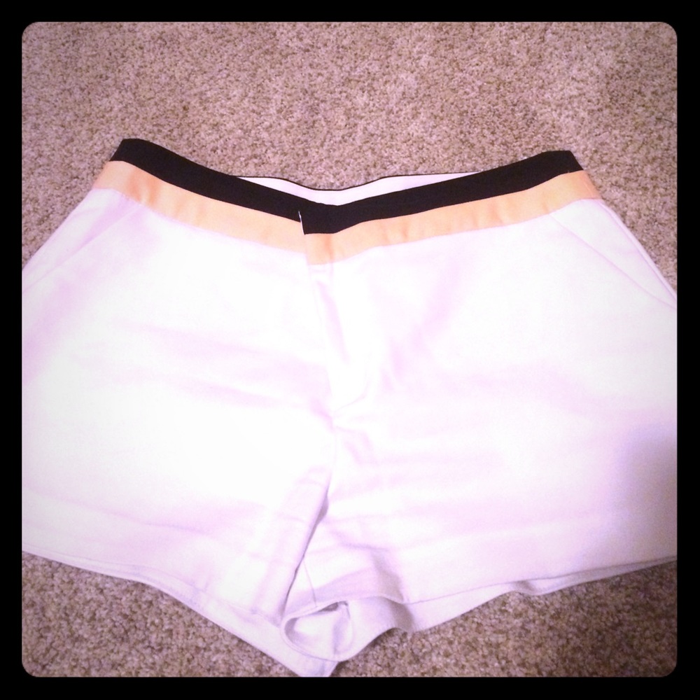 White dress shorts