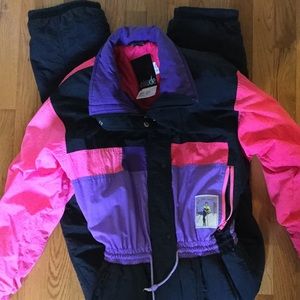 Vintage 80's ski suit