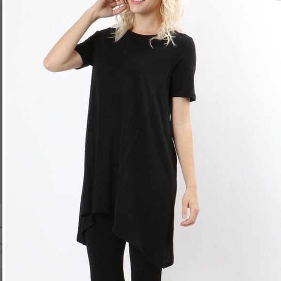 boutique Tops - black tunic