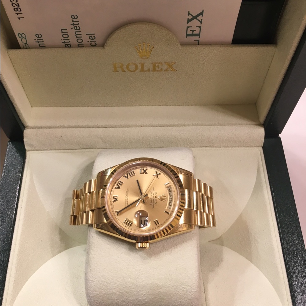 Gold Rolex