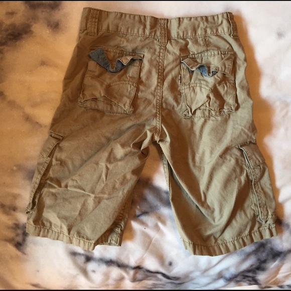 Levi's boys khaki cargo shorts - Picture 4 of 4