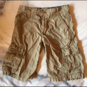 Levi's boys khaki cargo shorts