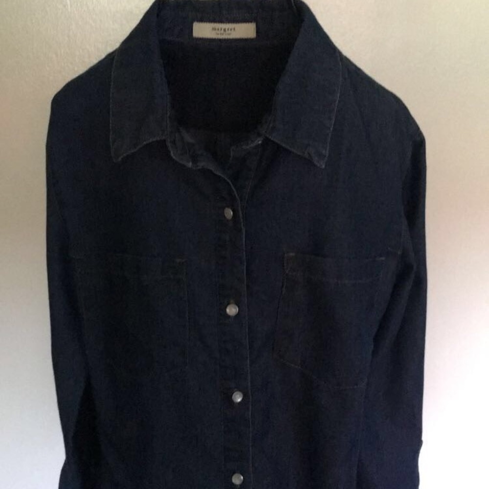 Denim Button Down Shirt