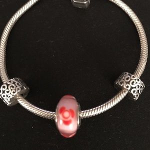 Retired Pandora Murano Glass Bead