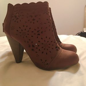Brown Ankle Booties