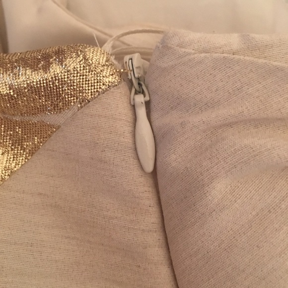 TIBI DRESS - Beautiful Gold Detailing - Picture 7 of 8