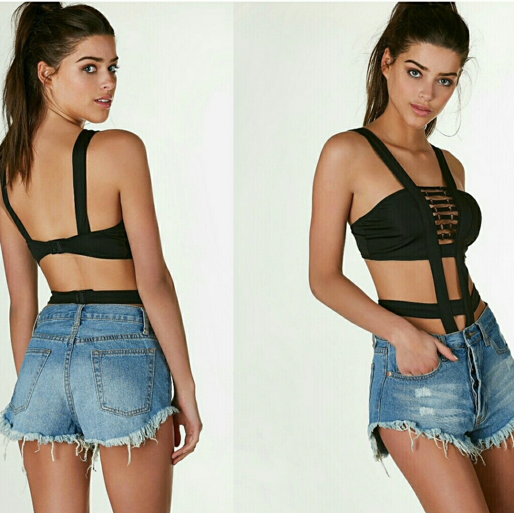 Captive Caged Bikini Bodysuit