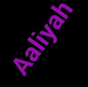 Meet your Posher, Aaliyah