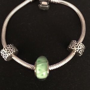 Authentic Retired Pandora Murano Glass Bead