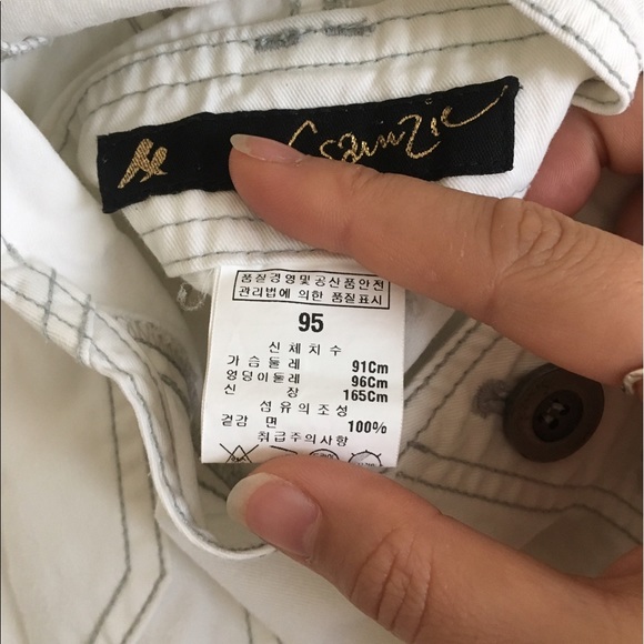 Ssamzie Korean Boutique Ivory Overall Dress - Picture 3 of 3