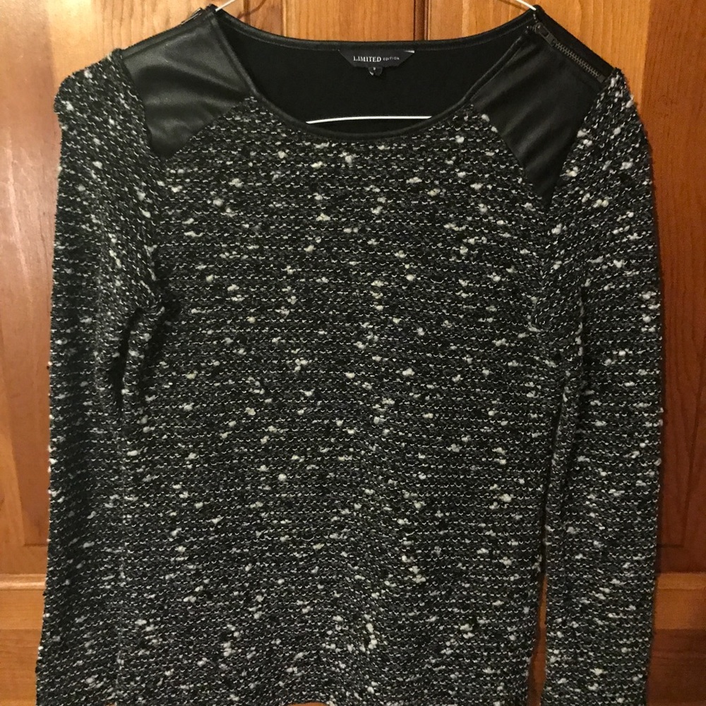 Limited edition leather sweater *PRICE REDUCED*