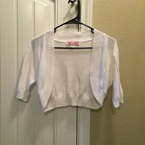 White Bolero size XL