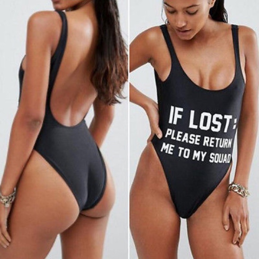 Private Party If Lost Squad Squad Swimsuit M/L