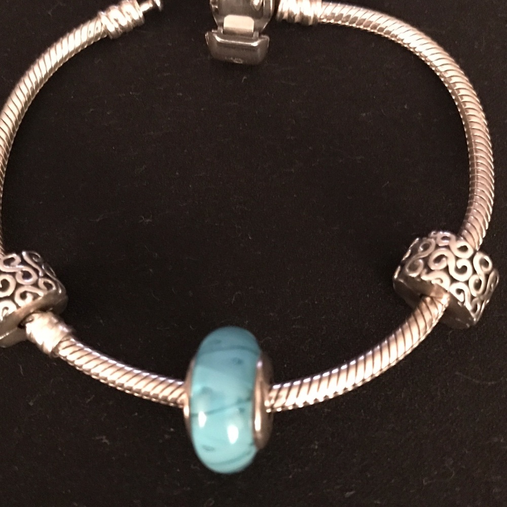 Authentic Retired Pandora Murano Glass Bead