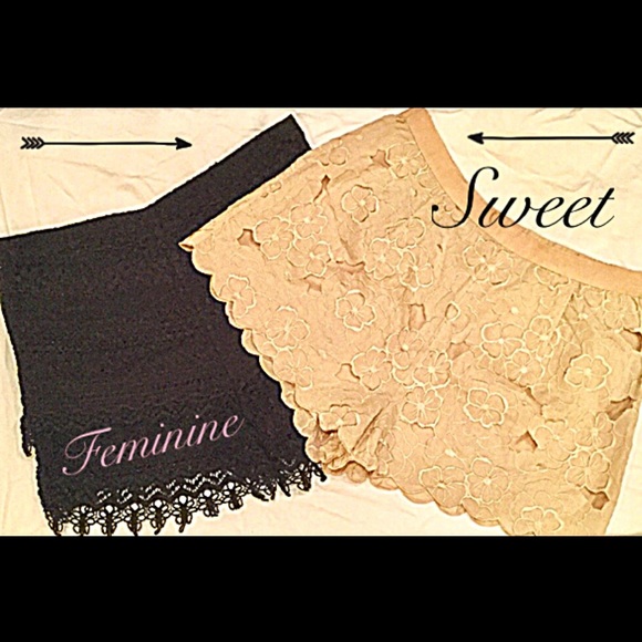 H & M Pants - 🌟2 Pairs, H & M Lace Shorts
