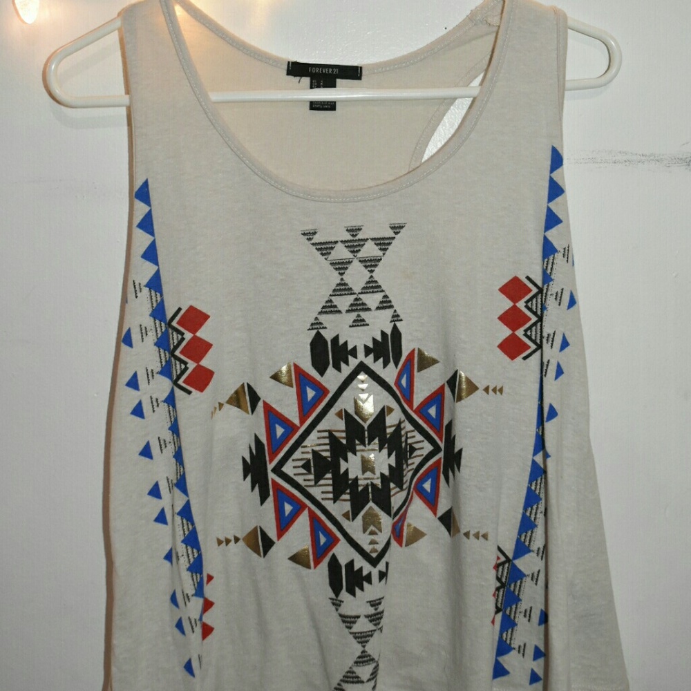 FOREVER 21 Aztec Top