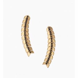 Stella & Dot Gilded Path Ear Climbers