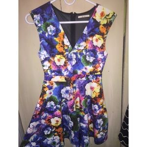 Classy floral dress