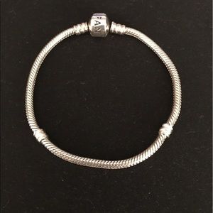 Pandora Iconic Silver Charm Bracelet