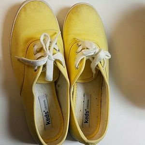 Yellow keds sneaker