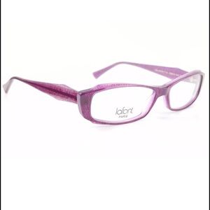 Jean LaFont Celadon purple eye glasses