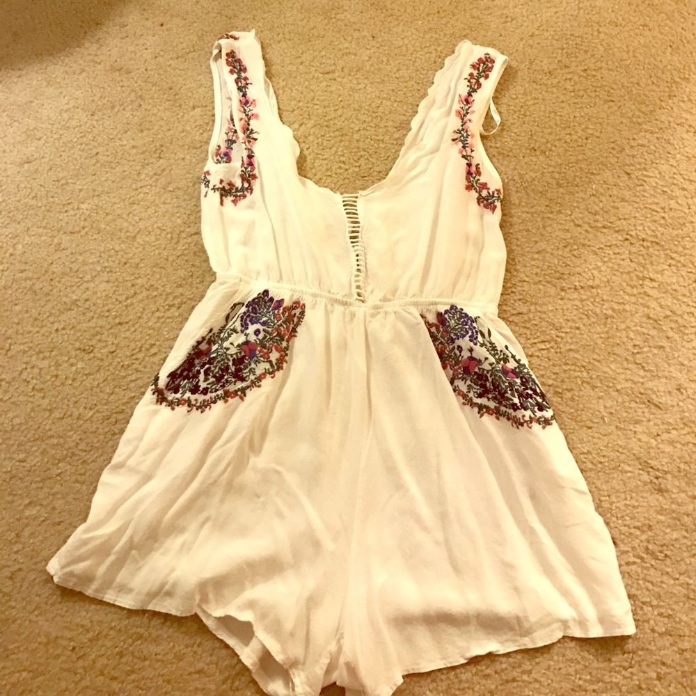 Low back romper