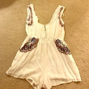 Low back romper