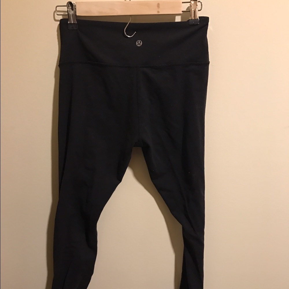 Lululemon wunder under pant black long