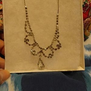 David's Bridal Matching necklace and earring set