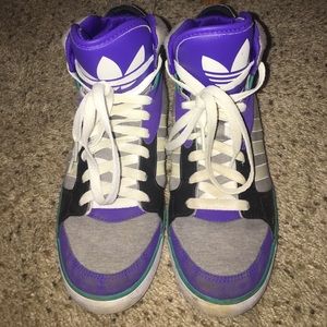 NEW adidas high tops 💕