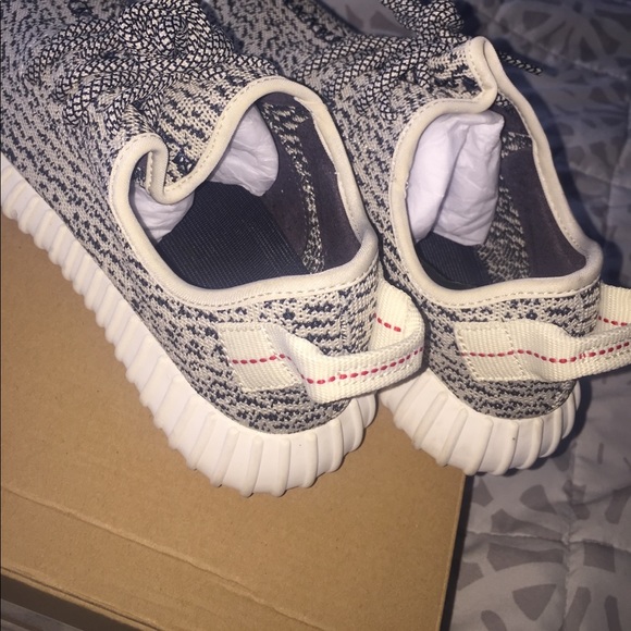YEEZY 350 BOOST TURTLE DOVE SIZE 8 AUTHENTIC - Picture 2 of 7