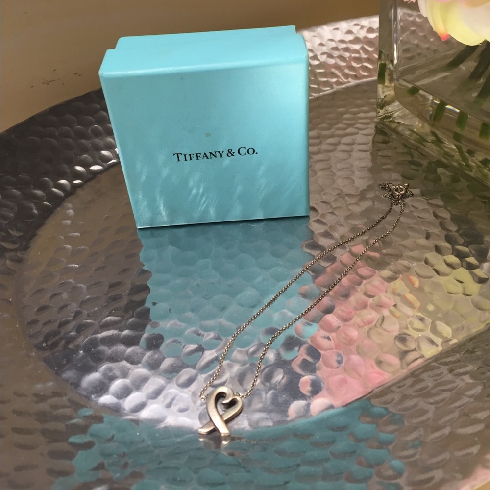 Tiffany & Co. Paloma Picasso heart necklace