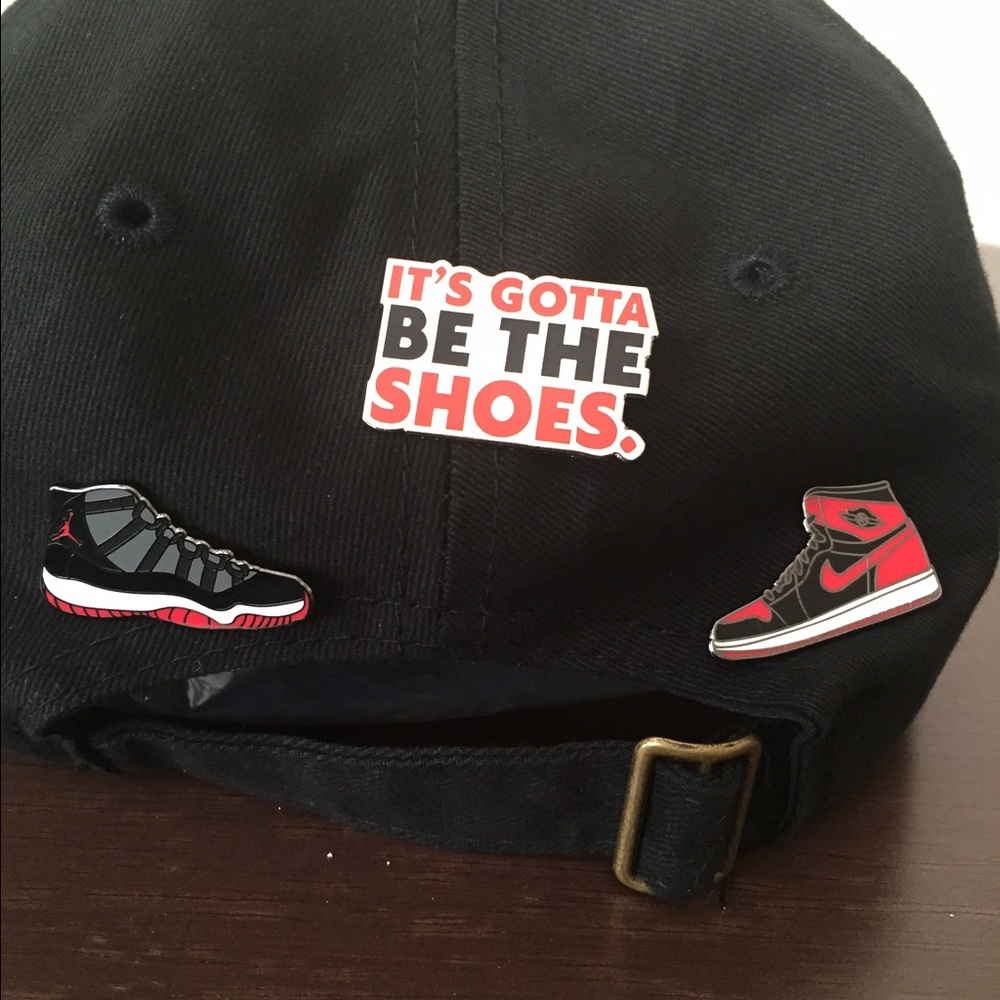 Sneaker pins.