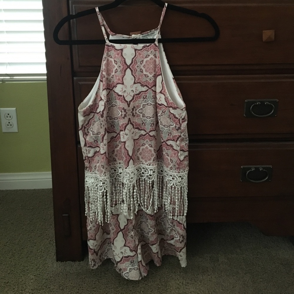 Cute Fringe Romper