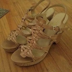 Ivanka Trump Wedge Heel Sandals