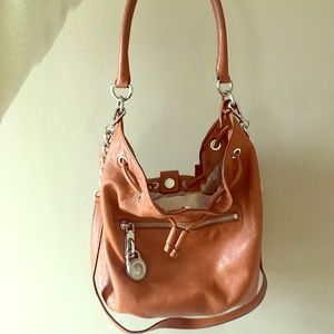 Michael Kors leather shoulder bag