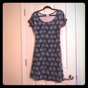 CowCow Bicycle Dress, large