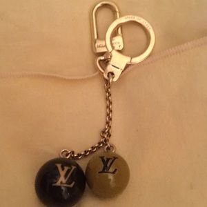 Louis Vuitton key fob.  HOLD