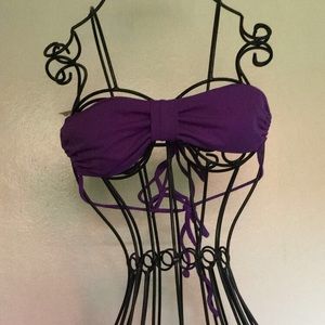 Purple Bikini Top