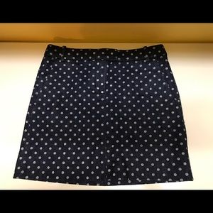 Polka-dot denim skirt *PRICE REDUCED*
