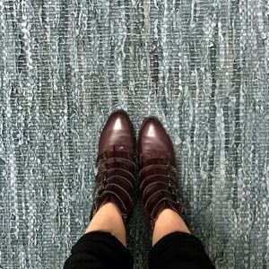 ‼️ Forever 21 Buckle Up Booties