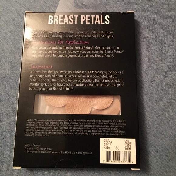 Breast Petals New in box - Picture 2 of 3